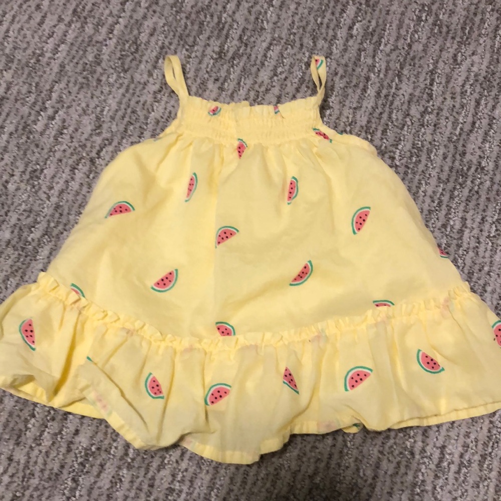 0-3 month smocked baby gap dress
